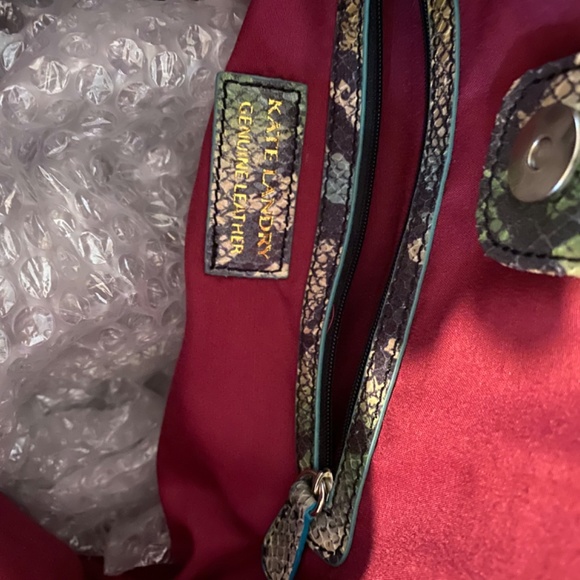 Kate Landry large Turquoise Tote - Picture 8 of 8